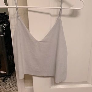 Forever 21 top, color light grey and size s.